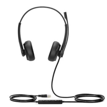 Гарнитура UH34 Dual UC Дуо, Проводная, HD звук, USB Гарнитура UH34 Dual UC Дуо, Проводная, HD звук, USB